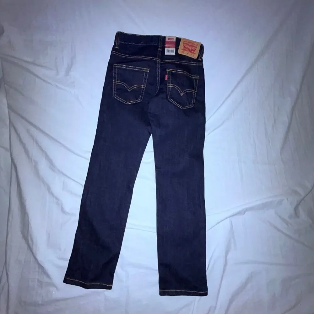 Levi's 502 Regular Taper Stretch Jeans Size 8 Reg 24W 22L NWT